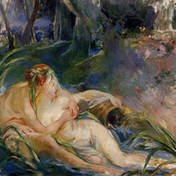 Two Nymphs Embracing - 1892