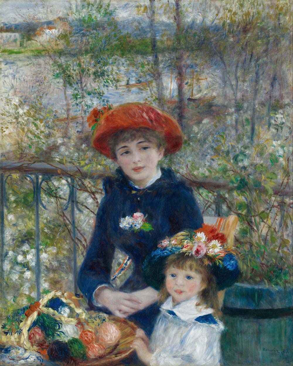 Two Sisters (On the Terrace), 1881