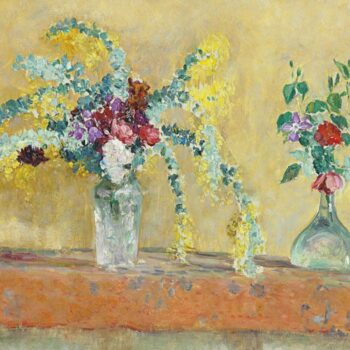 Two Vases of Flowers