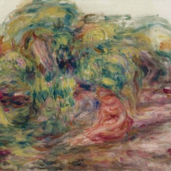 Two Women in the Garden at Colettes, 1919
