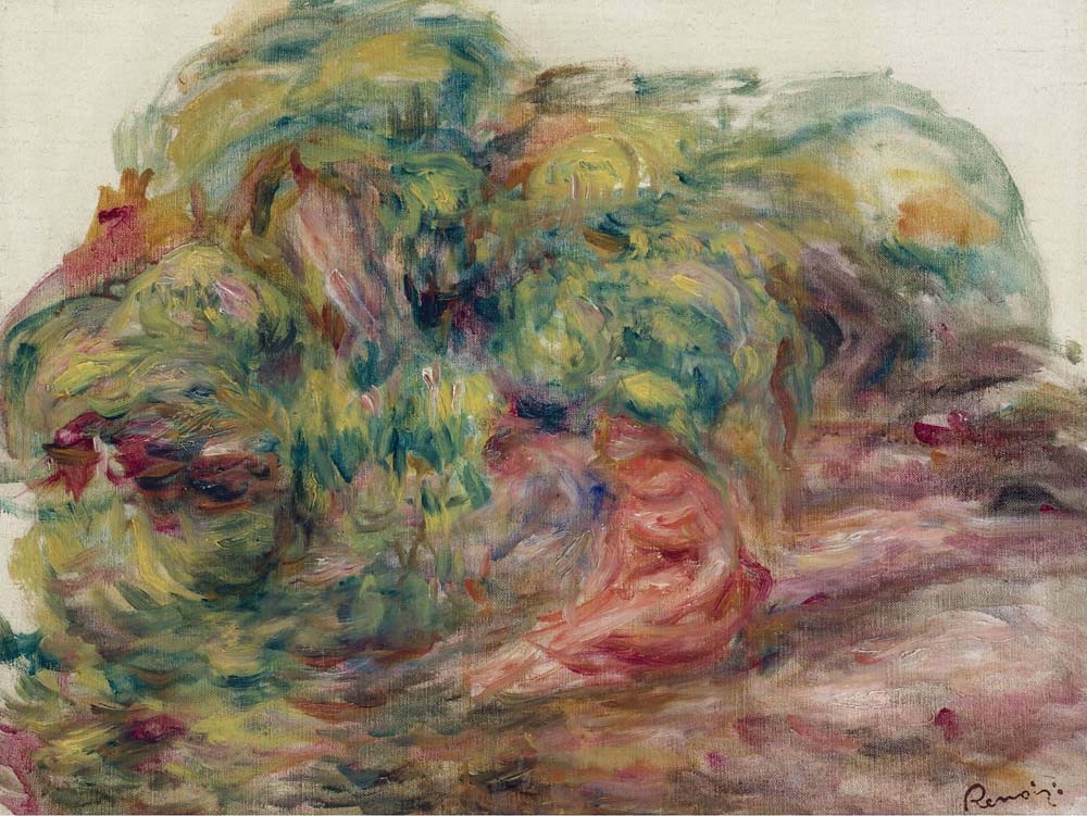 Two Women in the Garden at Colettes, 1919
