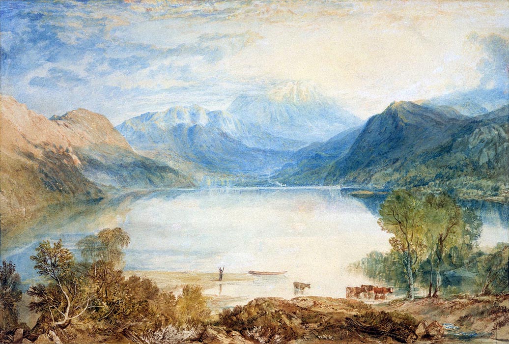 Ullswater Lake from Gowbarrow Park, Cumberland, 1815