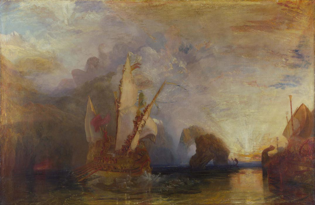 Ulysses deriding Polyphemus - Homer's Odyssey