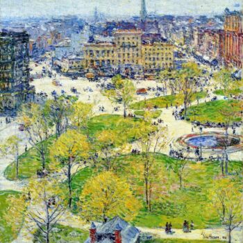 Union Square in Spring, 1896