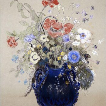 Vase of Blue Flowers, 1905-08