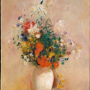 Vase of Flowers (Pink Background), 1906
