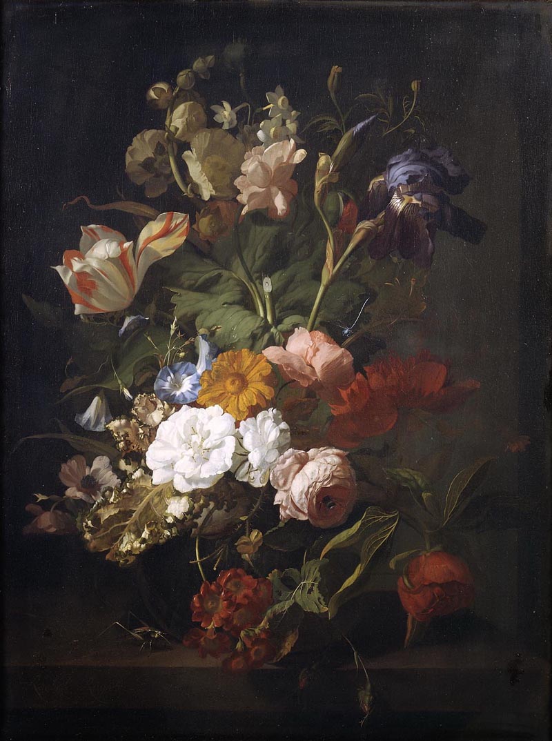 Vase with Flowers - 1700