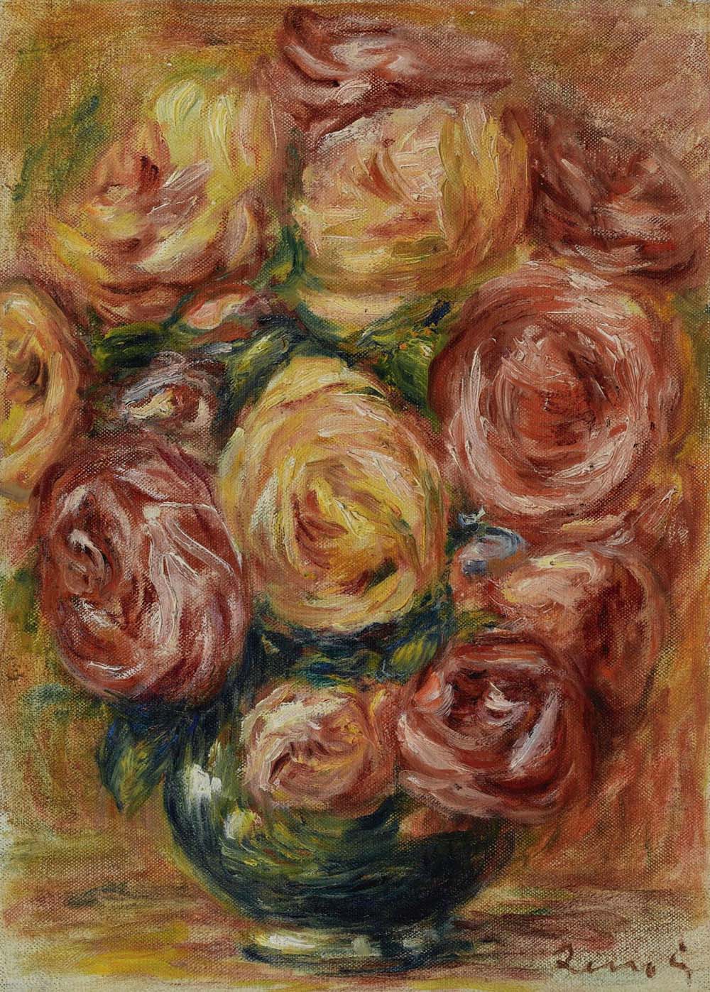 Vase with Roses