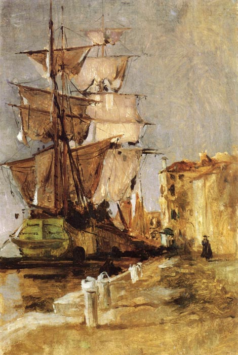 Venetian Sailing Vessel, 1878