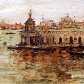 Venice - View of the Navy Arsenal, 1913