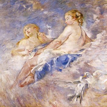 Venus at the Forge of Vulcan (after Boucher) - 1883