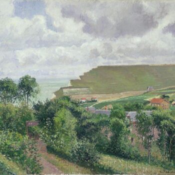 View of Berneval, 1900