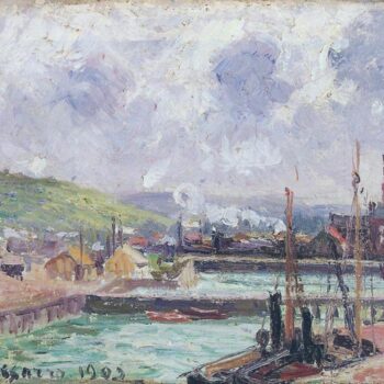 View of Duquesne and Berrigny Basins in Dieppe, 1902