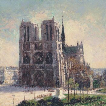 View of Notre-Dame, Paris, 1911
