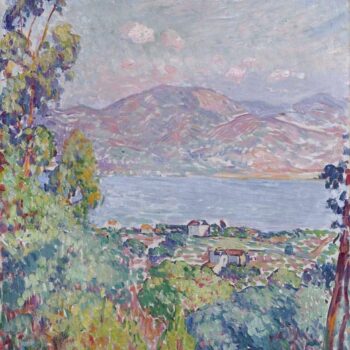 View of the Bay of Saint Tropez