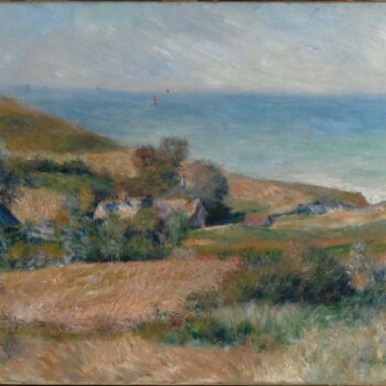 View of the Seacoast near Wargemont in Normandy, 1880
