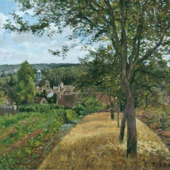 View of the Village of Louveciennes, 1870