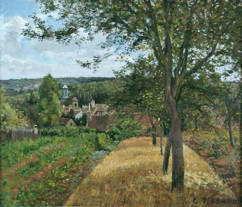 View of the Village of Louveciennes, 1870