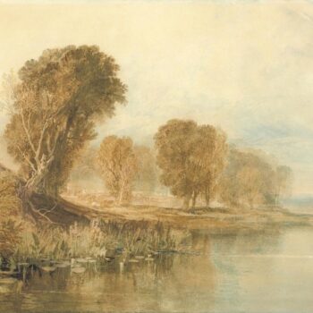 View on the River Brent, North London