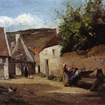 Village Corner, 1863