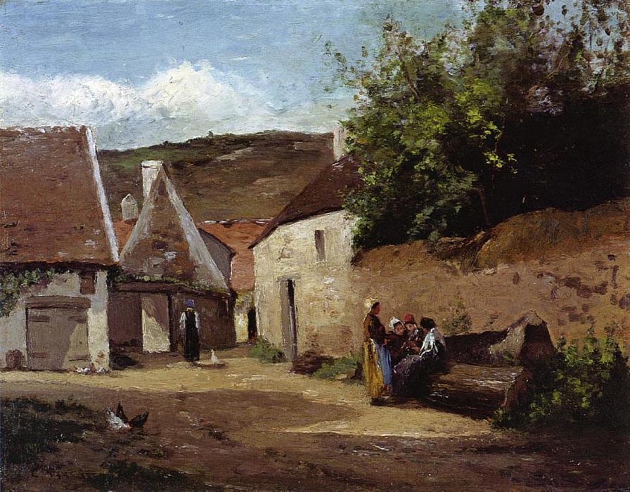 Village Corner, 1863