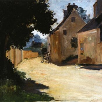 Village Street, Louveciennes, 1871-72