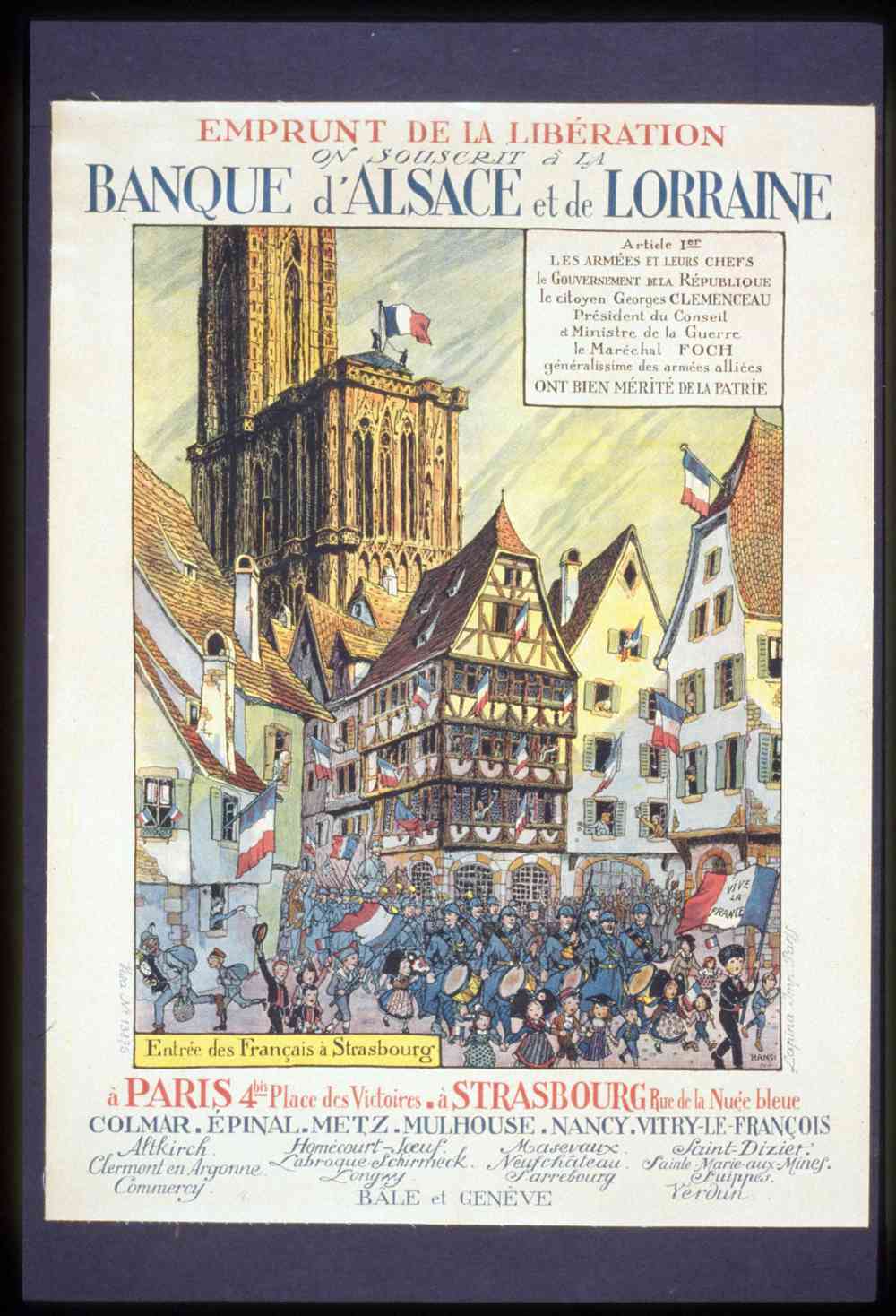 Vintage - Bank of Alsace-Lorrain