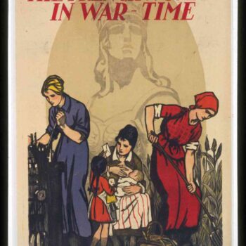 Vintage - French Woman in war-time