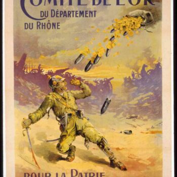 Vintage - Gold and Bombs