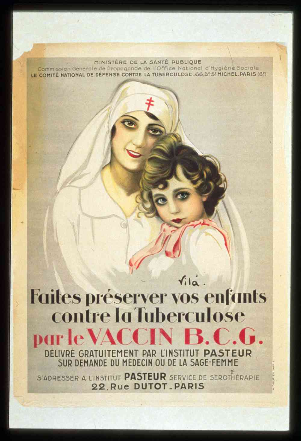 Vintage - Nurse & Child