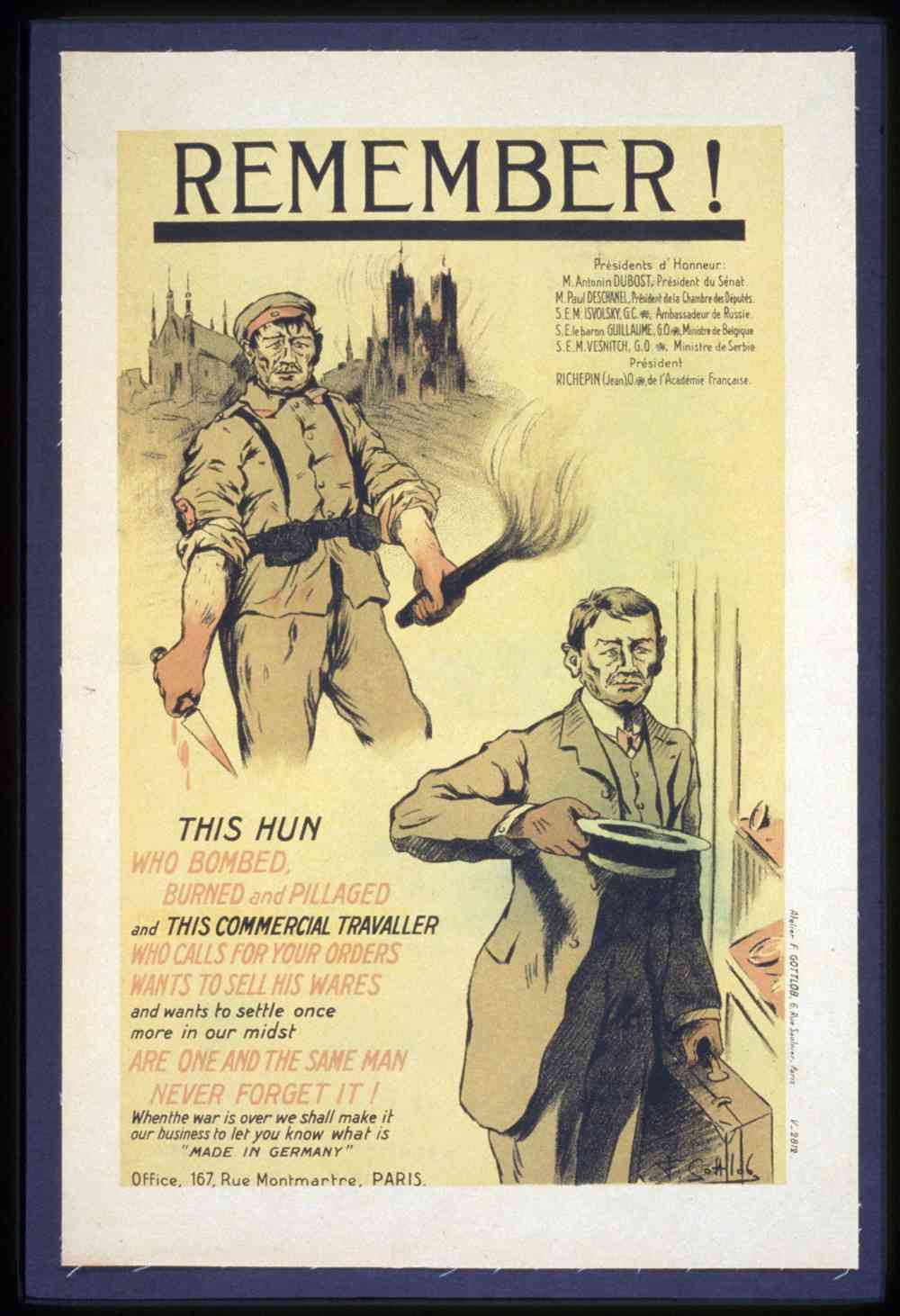 Vintage - Remember the Hun