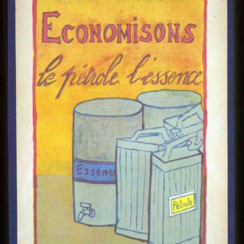 Vintage - Save Petrol