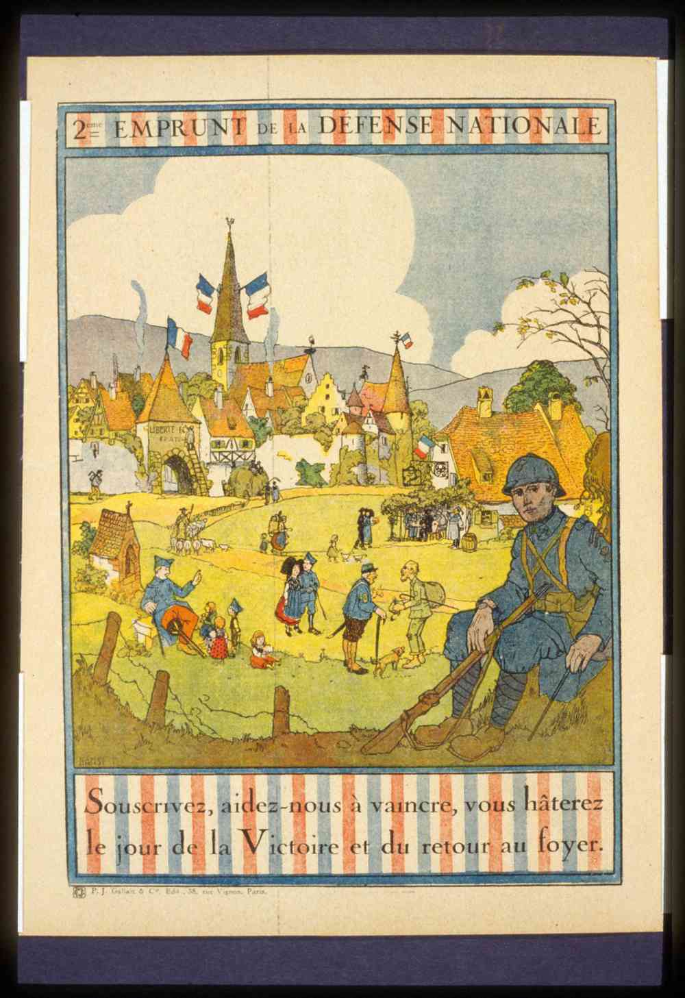 Vintage - Soldier resting