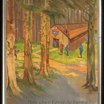 Vintage - Soldiers in the woods