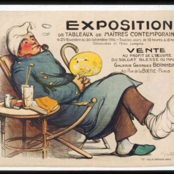 Vintage - Wounded Soldier