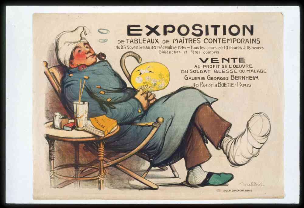 Vintage - Wounded Soldier