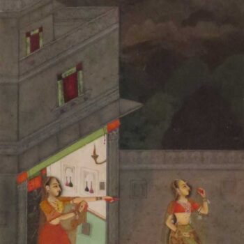 Virahini' (Lovesick Heroine), India, 1740