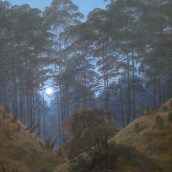 Waldinneres bei Mondschein (1823-30)