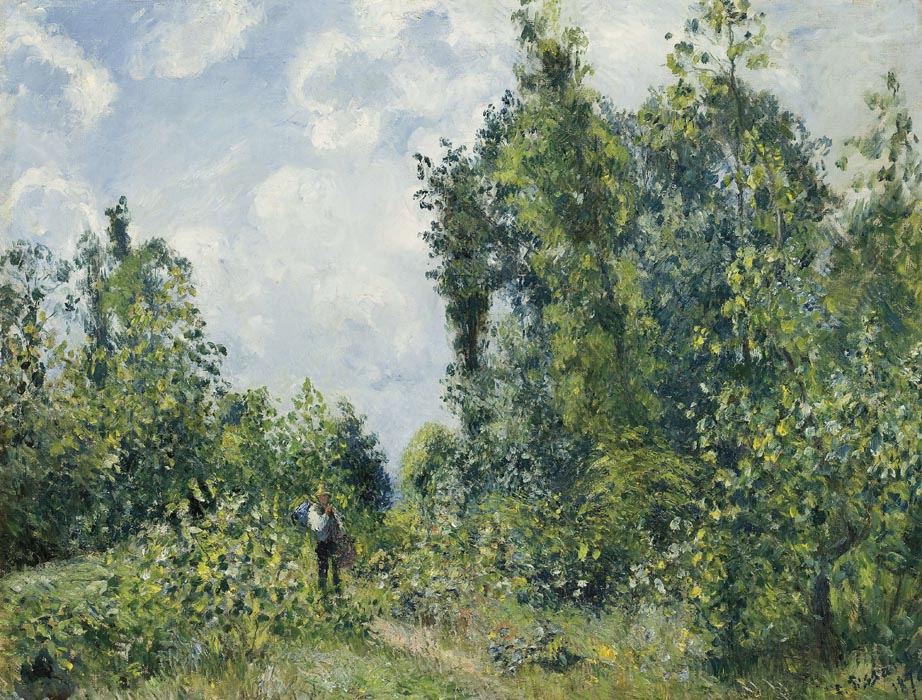 Wanderer Going by the Wood, 1887