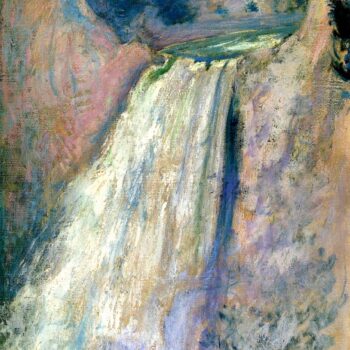Waterfall, Yellowstone, 1895