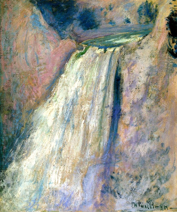 Waterfall, Yellowstone, 1895