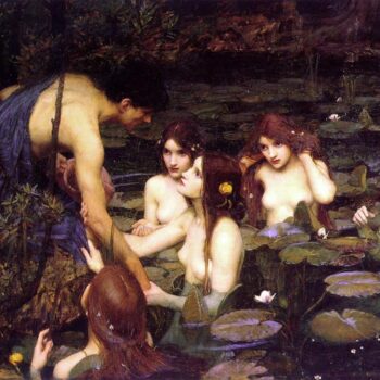 Waterhouse Hylas and the Nymphs Manchester Art Gallery 1896.15 n2