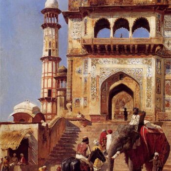 Edwin Lord Weeks - Before A Mosque 1883