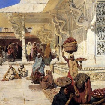 Edwin Lord Weeks - Festival At Fatehpur Sikri