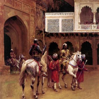 Edwin Lord Weeks - Indian Prince Palace Of Agra