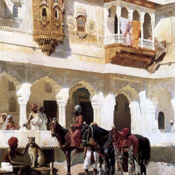Edwin Lord Weeks - Leaving For The Hunt