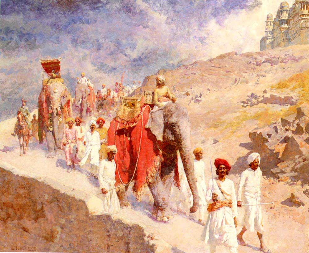 Edwin Lord Weeks - Lord An Indian Hunting Party