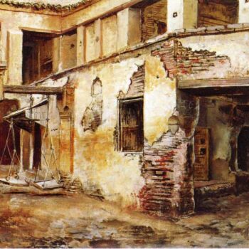 Edwin Lord Weeks - Lord Courtyard in Morocco