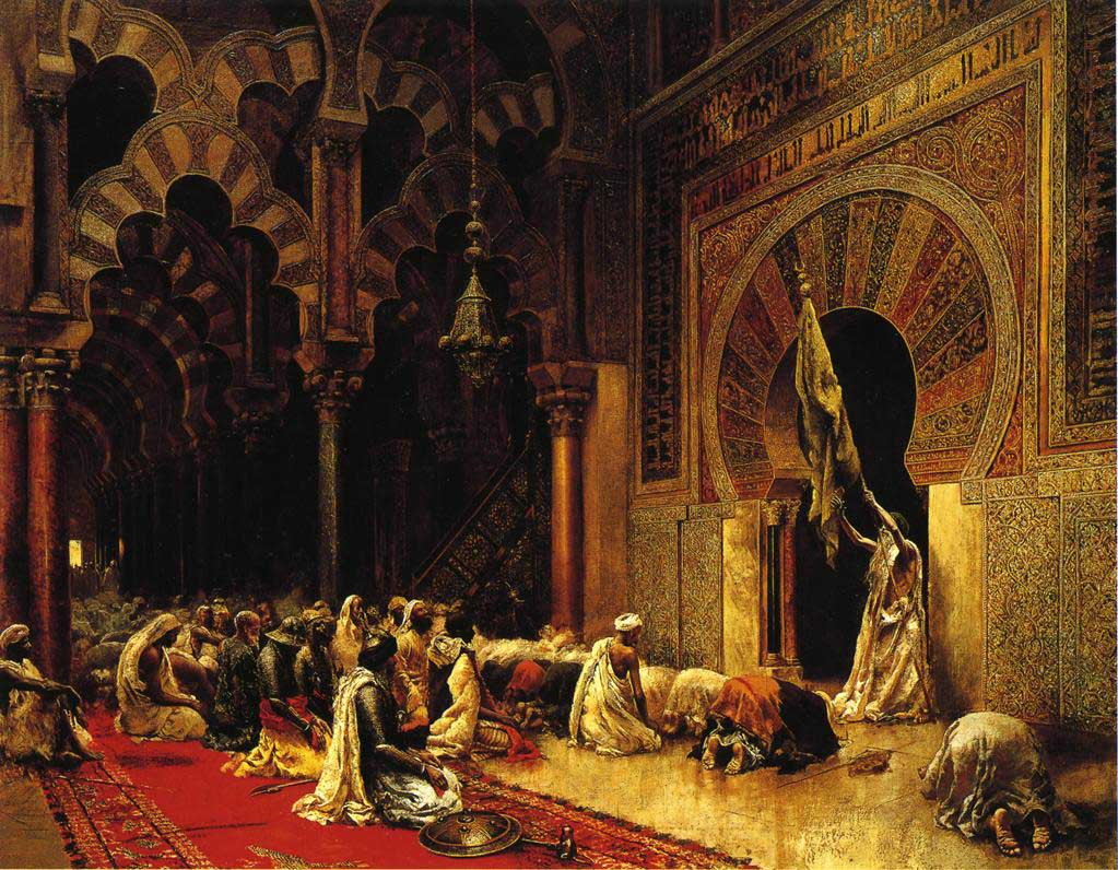 Edwin Lord Weeks - Lord Interior of the Mosque at Cordova