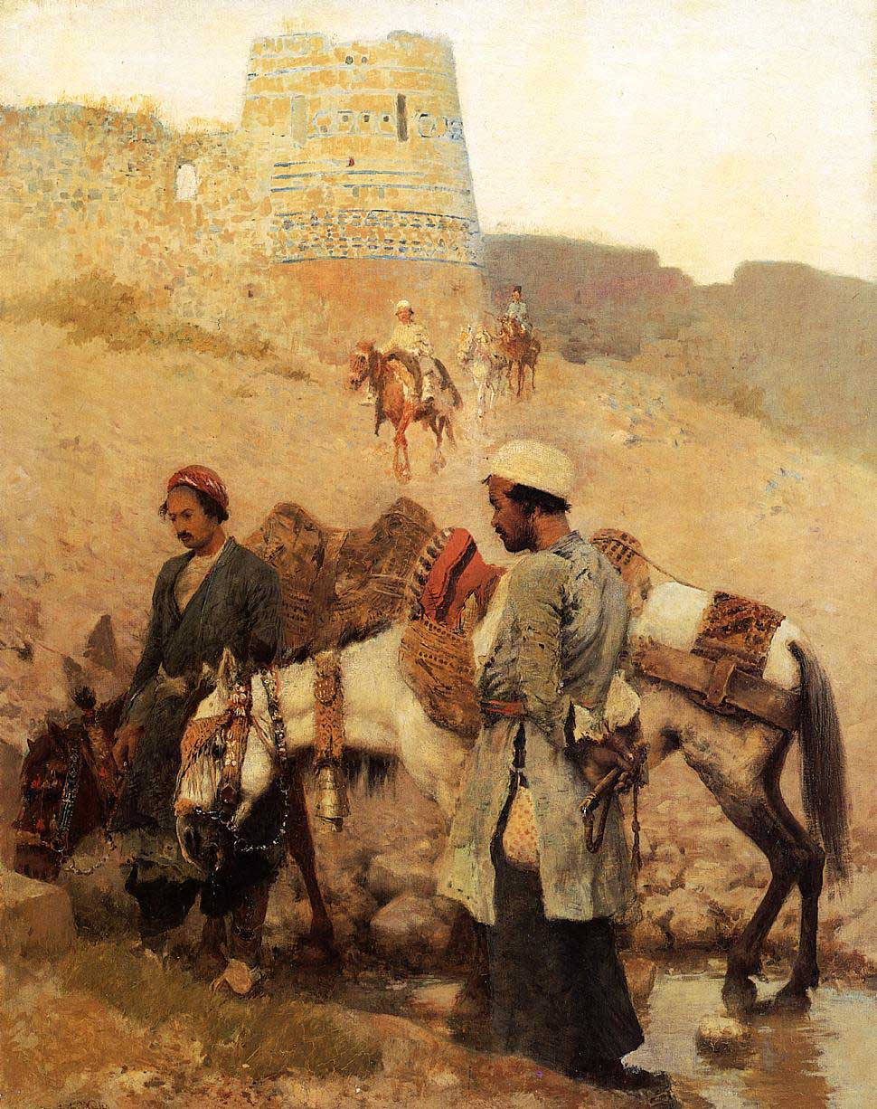 Edwin Lord Weeks - Lord Traveling in Persia
